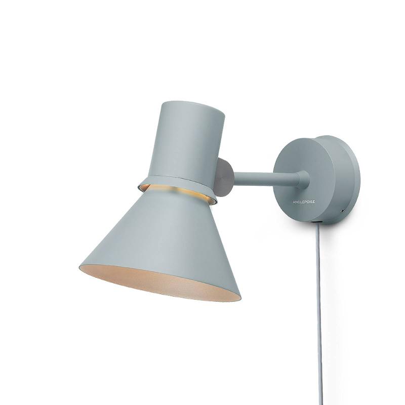 ANGLEPOISE TYPE 80 W1 APPLIQUE AVEC PRISE GRISE