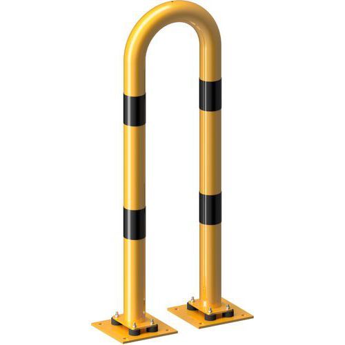 ARCEAU ANTICHOC INCLINABLE ÉLASTICITÉ-JAUNE/NOIR-400X1150MM - SCHAKE