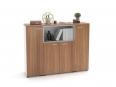 Armoire mi-haute portes battantes MAGIC L172xH133 avec niche - Kesiolt_0