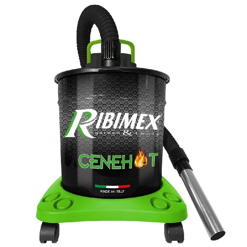 Aspirateur à cendres CENEHOT - RIBIMEX - 950W avec filtre HEPA et bidon 18L_0