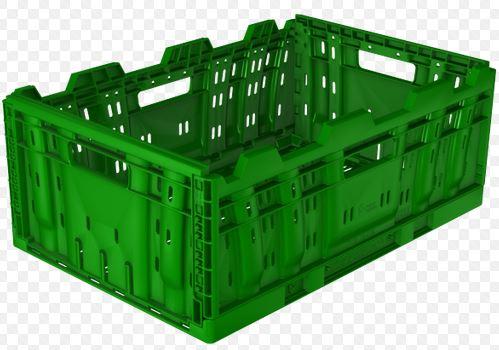 Bac pliable RPC 6423 - 600x400x235mm - Capacité 48L - Charge 20kg_0