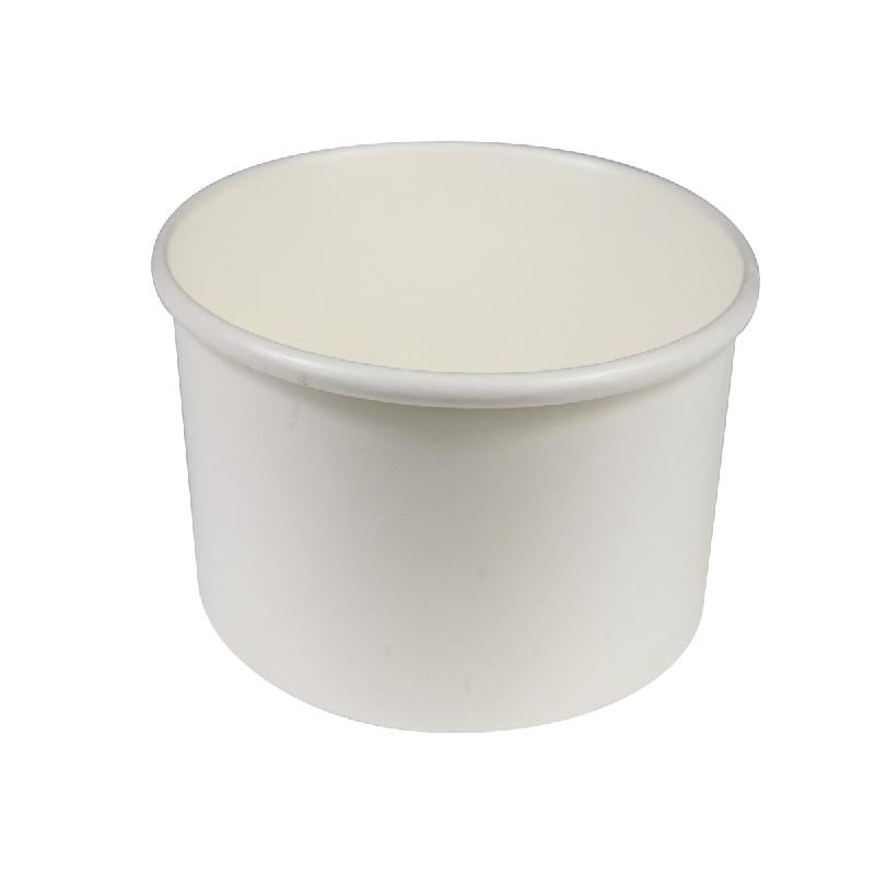 Bol Salade Kraft Rond NOVABOWL - Capacité : 1200ml - Éco-conçu - Certifié Loi AGEC- Haute Résistance & micro-ondable - Lot de 300 - blanc en cart_0