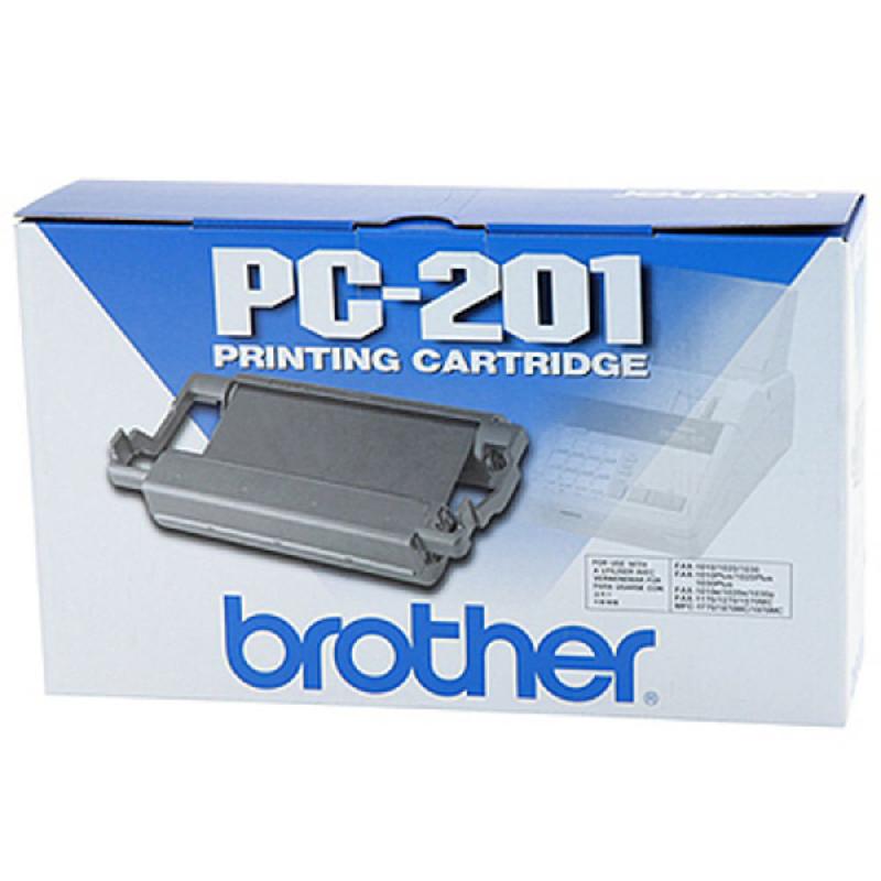 BROTHER BOÎTIER + RECHARGE TRANSFERT THERMIQUE - N° PC201