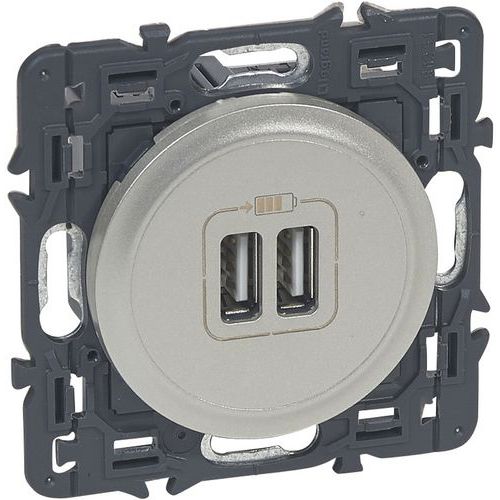 CHARGEUR CÉLIANE 2 USB POUR LA CHARGE D'APPAREILS - LEGRAND