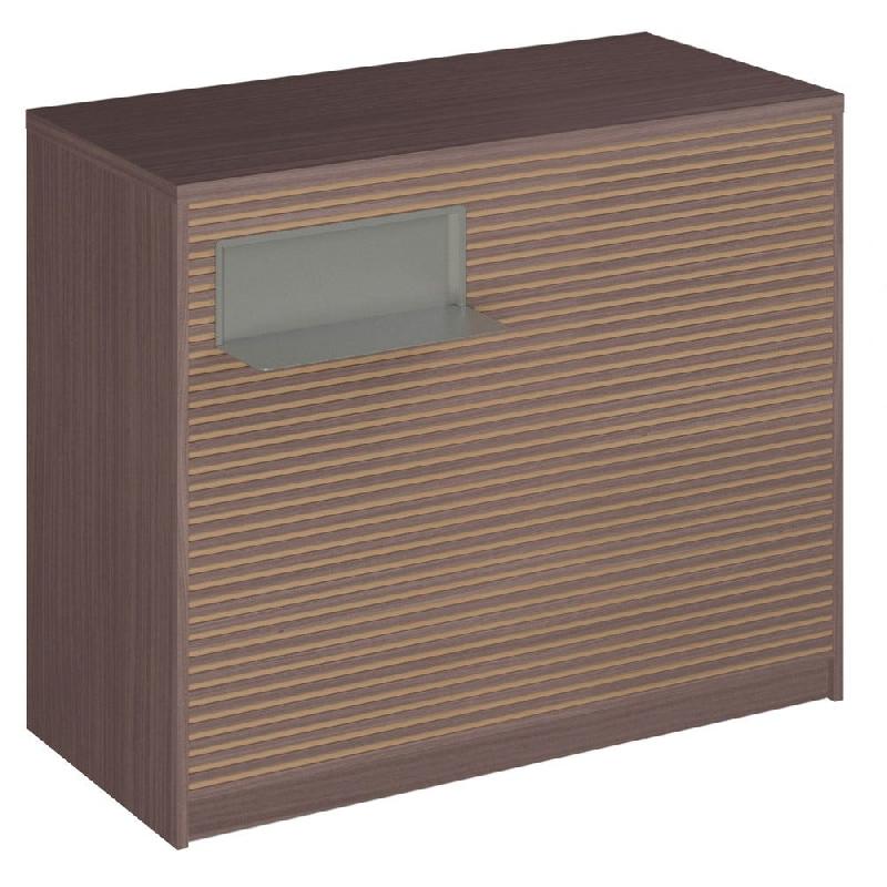 Comptoir Vertigo H T01nat. Spl.Gauche L120cm 2tabl.Couliss.4tab.Amovib-noyer_0