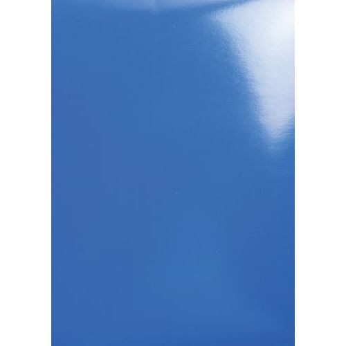 COUVERTURE RELIURE CARTE LUSTRÉE CHROMOLUX BLEU A4 270G - EXACOMPTA