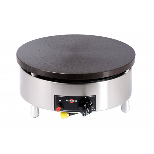 CRÊPIÈRE GAZ THERMOSTATIQUE KRAMPOUZ Ø 48 CM CHÂSSIS ROND GAMME CONFORT