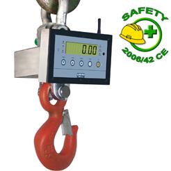Crochet peseur MCW Professional MCW600 - 600 kg, boîtier inox, affichage LCD, protection IP65_0