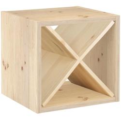 Cube avec range bouteille en pin 12 bouteilles Dinamic Astigarraga - multicolore 3700866377700_0