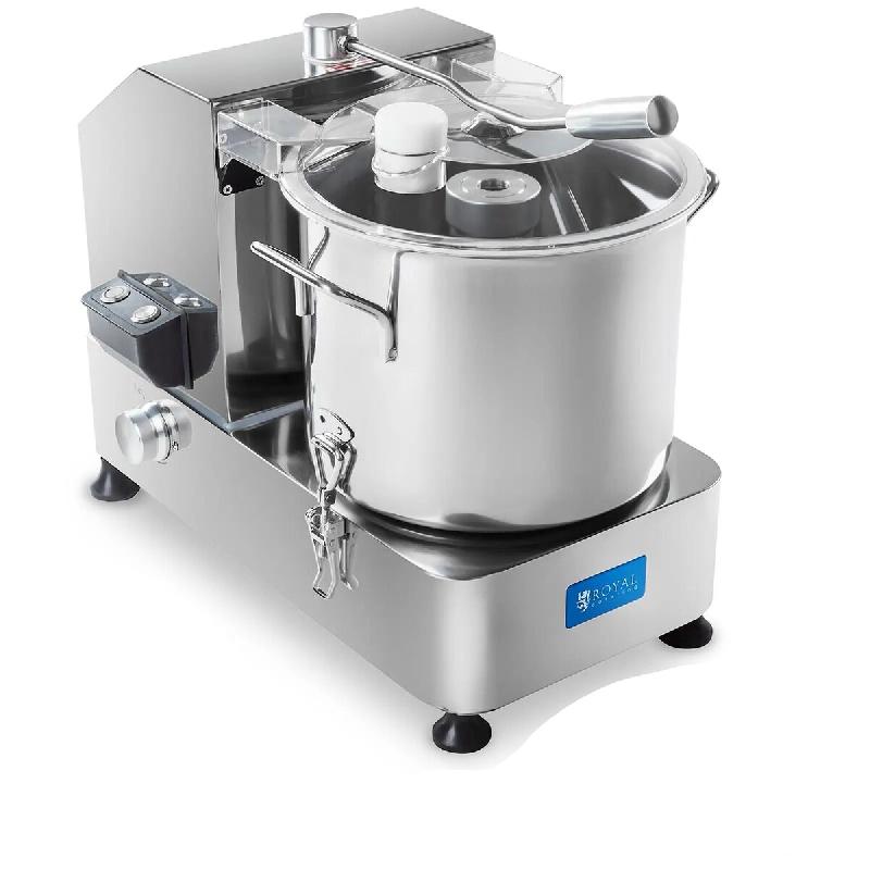 Cutter de cuisine professionnel 12 litres acier inoxydable argenté 14_0008818 - argenté inox 3000221295879_0