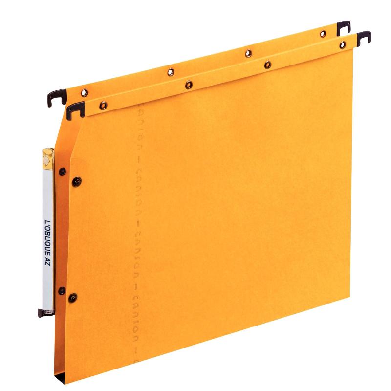 DOSSIERS SUSPENDUS  POUR ARMOIRE ELBA AZV ULTIMATE - DOS FOND 15 MM - JAUNE