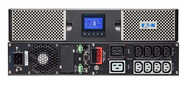 Eaton 9PX3000IRT2U alimentation d'énergie non interruptible Double-conversion (en ligne) 3 kVA 3000 W 10 sortie(s) CA_0