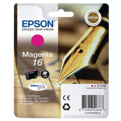 Epson 16 'Stylo à plume' Cartouche d'encre originale DURABrite Ultra (C13T16234012) - Magenta_0