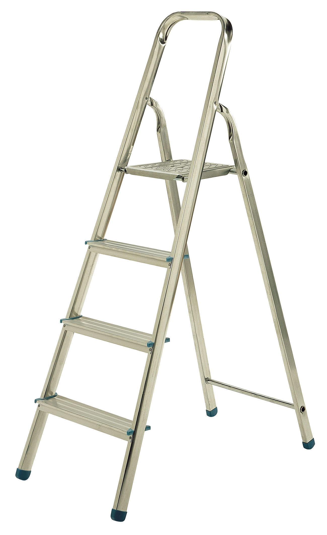 ESCABEAU 4 MARCHES ALUMINIUM