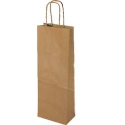 Firplast Sac bouteille kraft brun 11+11X39 REF KV1NGB (X20) - marron 3266792191280_0
