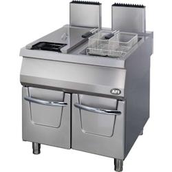 Friteuse gaz sur coffre 22 L double - Série 900  - FR9G80_0