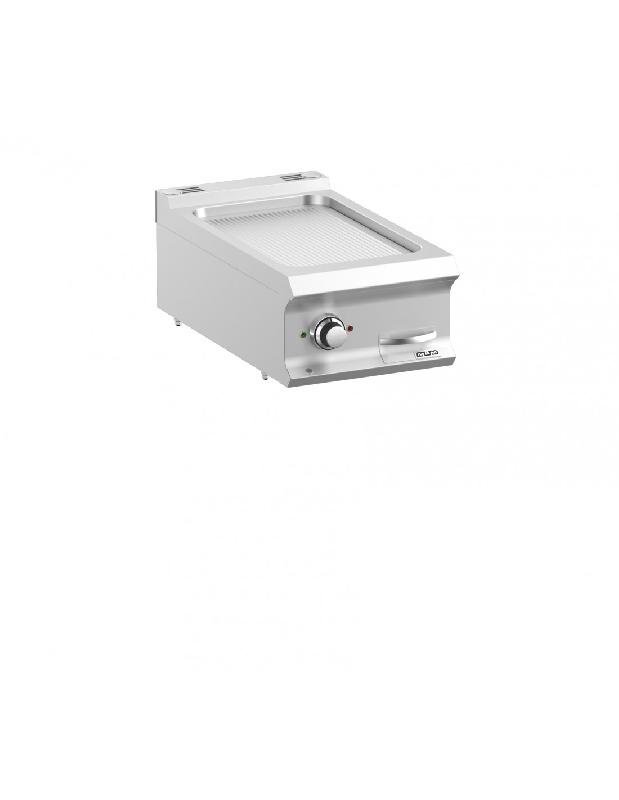 Grillade électrique - plaque rainurée chrome - DOMINA PRO 700 - FTBE74TRC_0