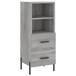 Helloshop26 - Buffet bahut commode armoire meuble de rangement organisateur cuisine salle de séjour salon sonoma 34,5 x 34 x 90 cm 02_0036346 - 30002_0