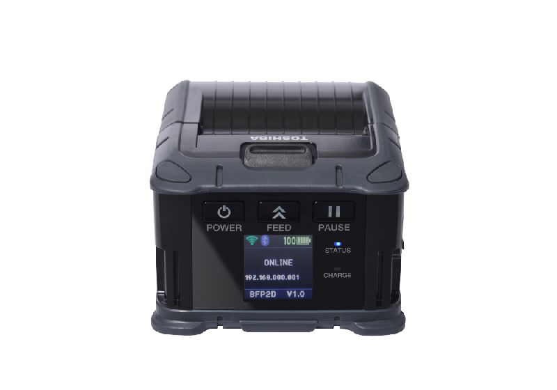 Imprimante d'étiquettes mobile Toshiba B-FP2D - 2 pouces - compacte et robuste avec écran couleurs et WiFi_0