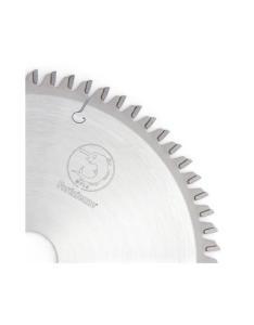 LAME CIRCULAIRE CARBURE ALU/PVC - DIAMÈTRE 300MM - ALÉSAGE 30MM - 96 DENTS NÉGATIVES - EP 3,2/2,5 - MFLS LA FOREZIENNE