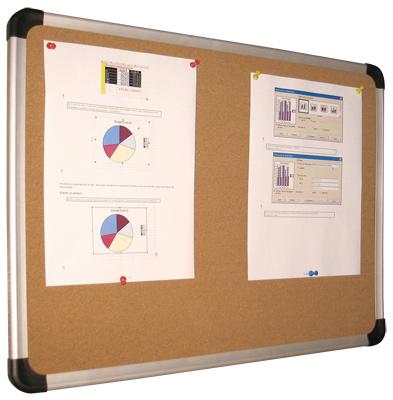 PANNEAU D\'AFFICHAGE ET D\'ÉCRITURE ULMANN EN LIÈGE 90 X 180 CM - MANUTAN COLLECTIVITÉS
