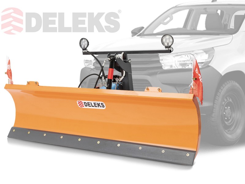 Lames à neige sur micro-tracteur et tondeuse