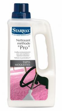 NETTOYANT MÉTHODE PRO POUR TAPIS  ET MOQUETTES STARWAX