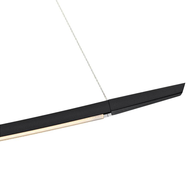 OLIGO LISGO SUSPENSION LED, NOIRE MATE