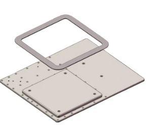 Palette universelle - Accessoire d'impression textile pour imprimantes Kornit Storm et Kornit Avalanche_0
