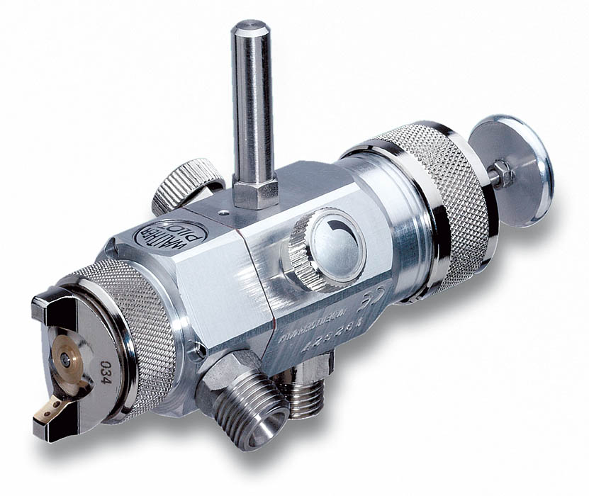 Pistolet WA 600 - Compact et précis pour pulvérisation fine - Buses inox Ø 0.3 à 2.2 mm_0