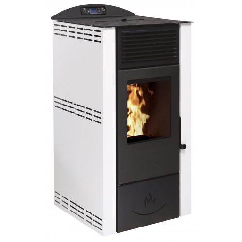 POÊLE À GRANULÉS ÉTANCHE - 17 KW - BLANC - SUNNY 17E SUNNY