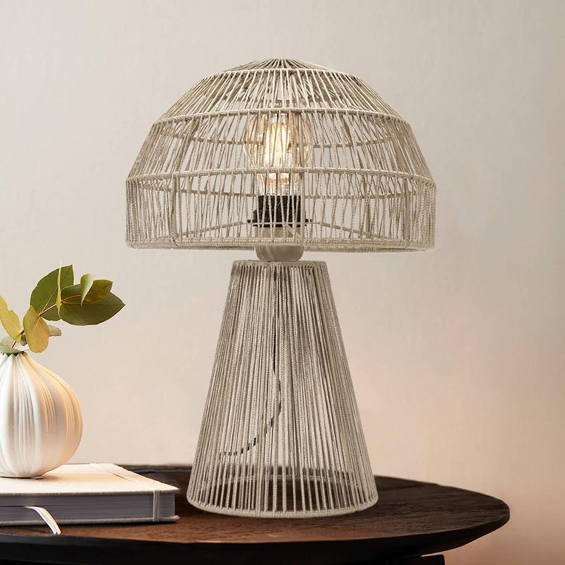 PR HOME PORCINI LAMPE HAUTEUR 37 CM BEIGE