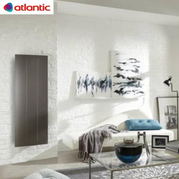 RADIATEUR ATLANTIC ONIRIS GRIS ÉTOILÉ 1500W PILOTAGE INTELLIGENT CONNECTÉ VERTICAL - 503917