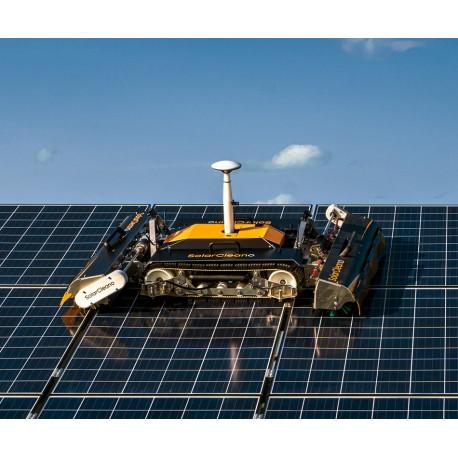 Robot de nettoyage autonome pour panneaux solaires - Débit 1000 m²/h à sec - SOLARCLEANO - Modèle F1A_0