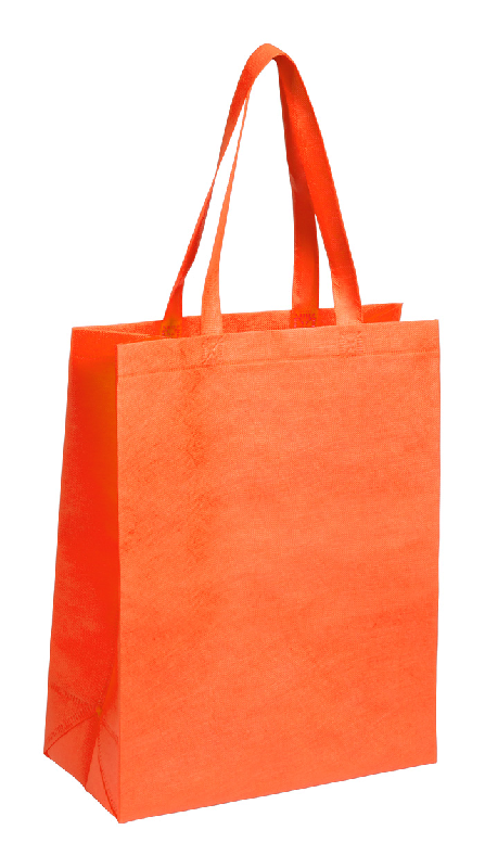 Sac shopping non tissé - anses longues - 70 g/m² - couleur orange - 40 g_0
