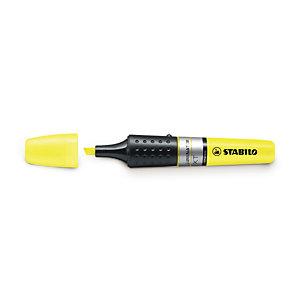 SURLIGNEUR POINTE BISEAUTÉE LUMINATOR STABILO JAUNE