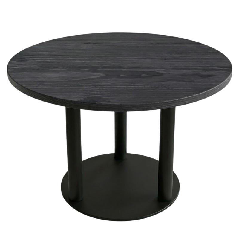 Table de restaurant intérieur toile diamètre 110 cm avec le pied jason - tigaone - 3701680324345_0