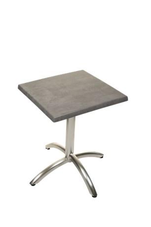 TABLE DE TERRASSE VENISE PREMIUM URBAN 70 X 70 CM