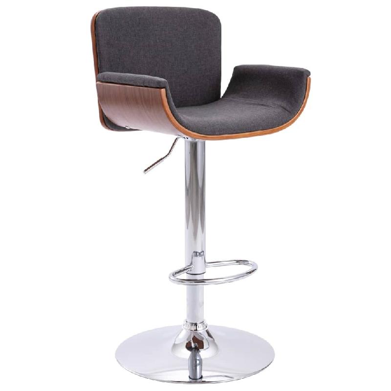 Tabouret de bar Gris Tissu Modèle Atlas Panorama - 287379_0