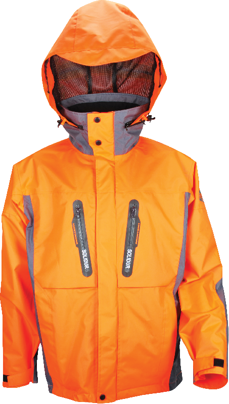 Veste déperlance et respirante orange - M_0