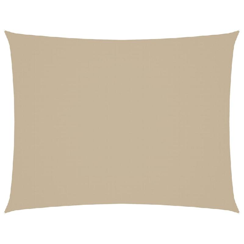 VidaXL Sonnensegel Oxford-Gewebe Rechteckig 6x8 m Beige - beige 135168_0