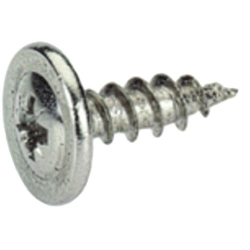 VIS POUR FIXATION COULISSES ET FAÇADES - 6,3 X 14 - TÊTE LARGE HETTICH