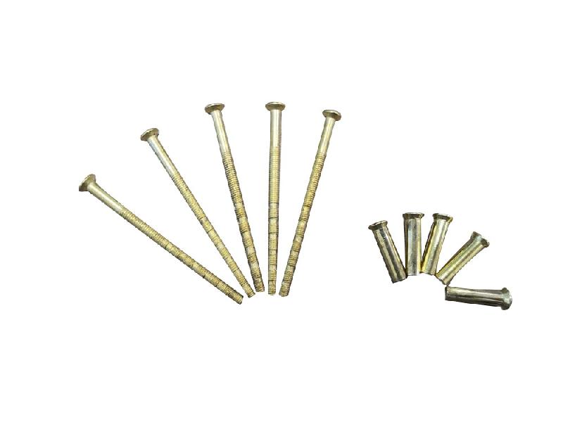 VIS RELIURE M4 RECOUPABLE 30-65MM AVEC DOUILLE M4X22 LAITON POLI SACHET DE 5 - HERACLES - ACC-VR-3065LP