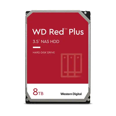 Western Digital Red Plus disque dur 8 To 5640 tr/min 256 Mo 3.5