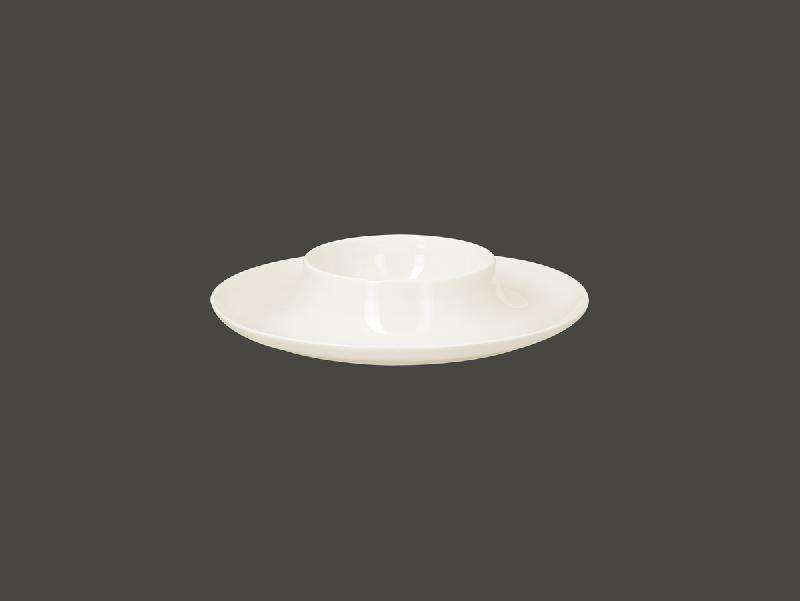 ASSIETTE CREUSE ROND BLANC PORCELAINE Ø 25 CM ASHORE RAK