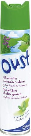 AÉROSOL FRAÎCHEUR PROPRE OUST 300 ML