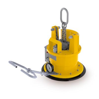 Auto-Amorçage Jusqu'à 750 Kg - Vaculift Ref. 24.2 avec Ventouses et Alarme Optique et Acoustique_0