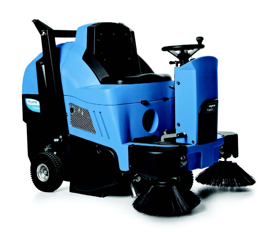 Balayeuse autoportée FS800 - simple d'utilisation, polyvalente - 80 cm de largeur, versions thermique ou batterie_0