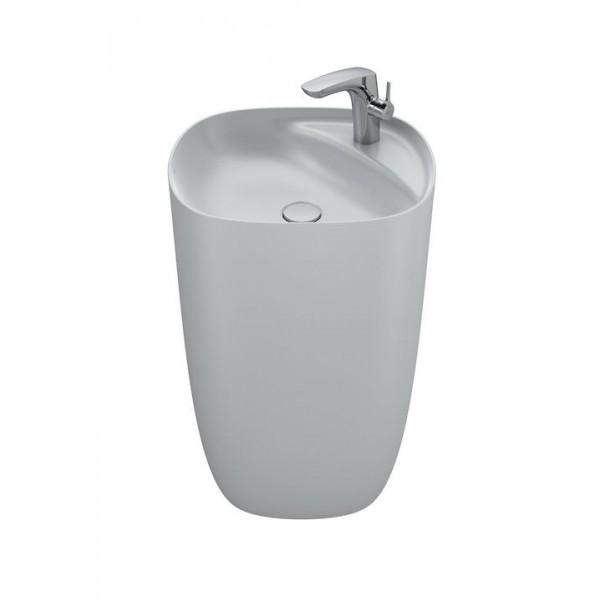 BEYOND LAVABO TOTEM 500X450X875 PERLE - ROCA A3270B0630
