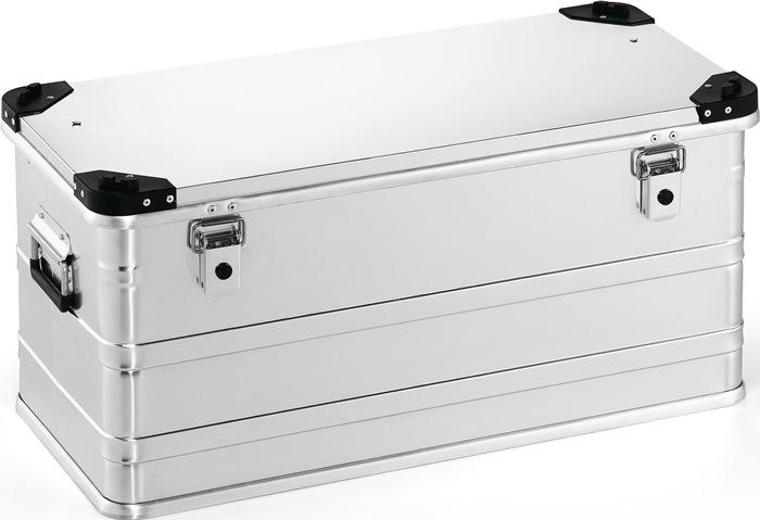 Boîte en aluminium L782xl385xH380 mm - 91 L - Fermoir à déclic et angles empilables_0
